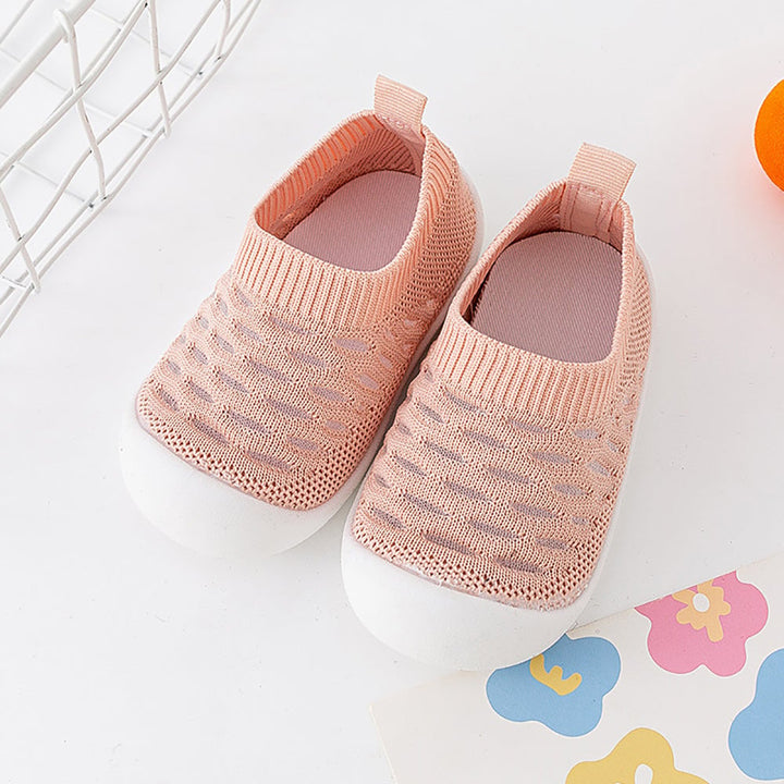 Kindersneakers Ademend Lichtgewicht Comfortabel Klittenband Textiel 0