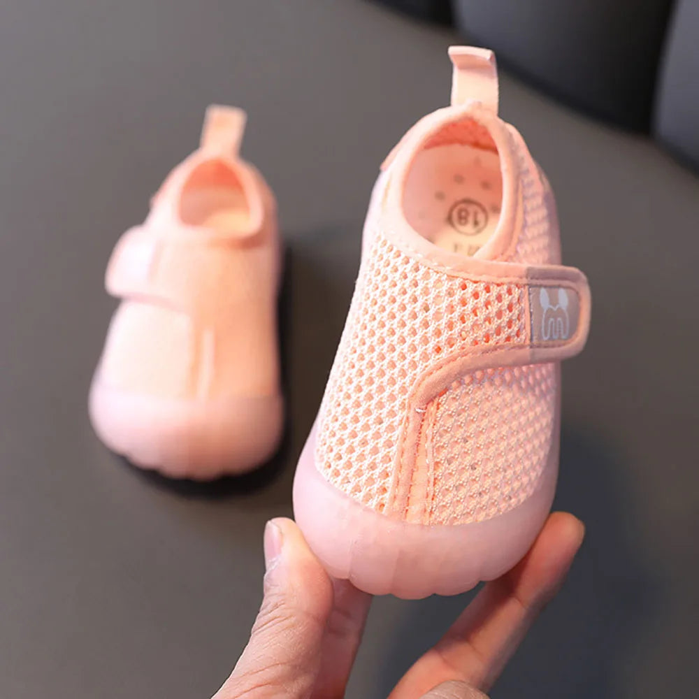 Kindersneakers Ademend Netstof Lichtgewicht Comfortabel Voor Peuters 2