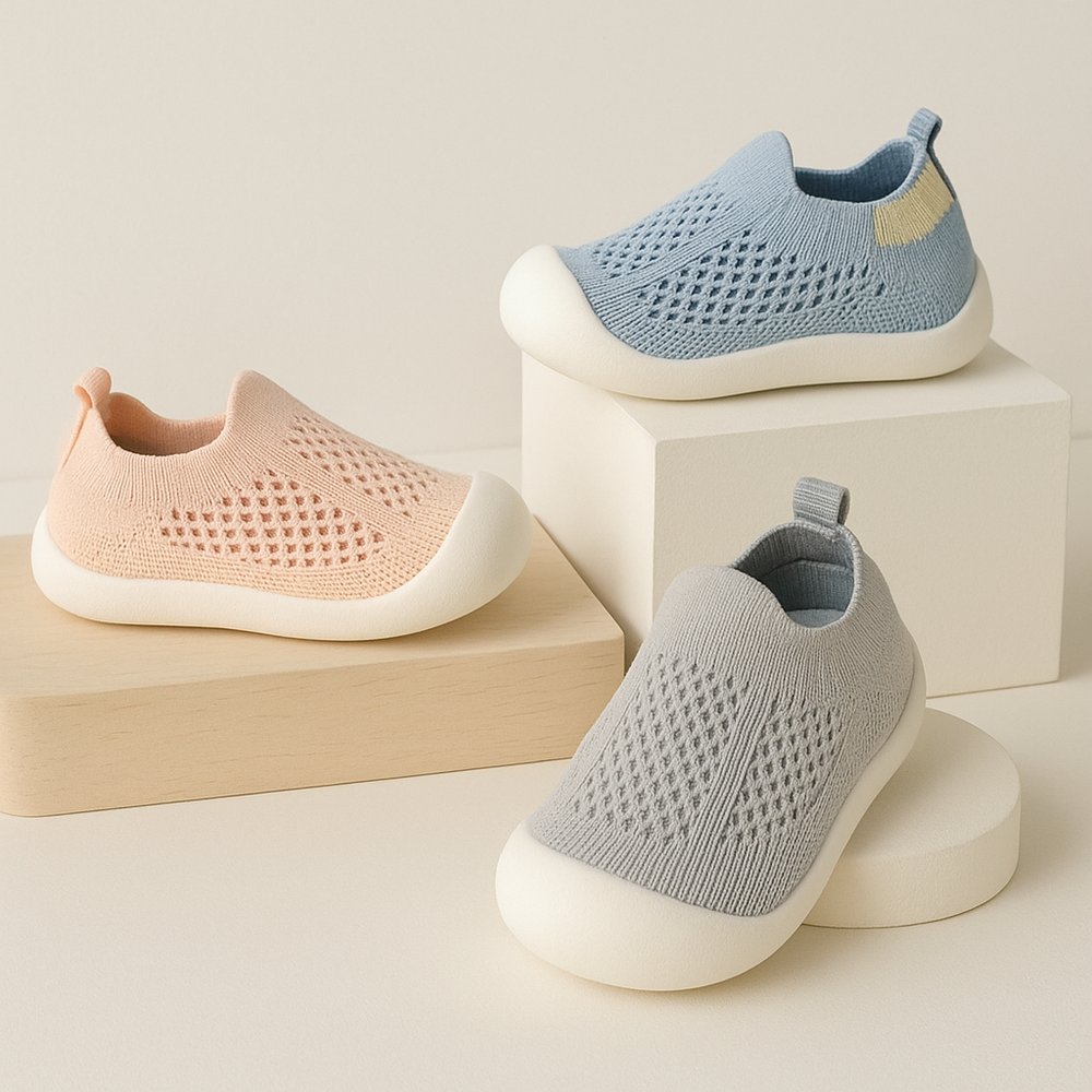 Kindersneakers Antislipzool Comfortabel Duurzaam Synthetisch Materiaal 1