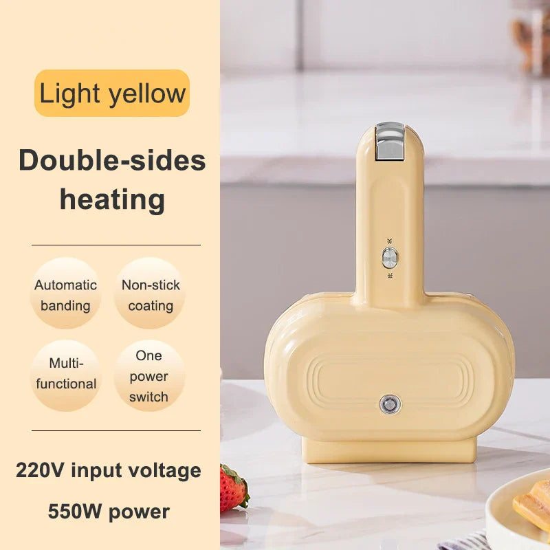 Kitchen Essentials | Mini Non-Stick Toast Press Grill Machine with Quick Heating – Perfect for Toasted Sandwiches and Snacks 7