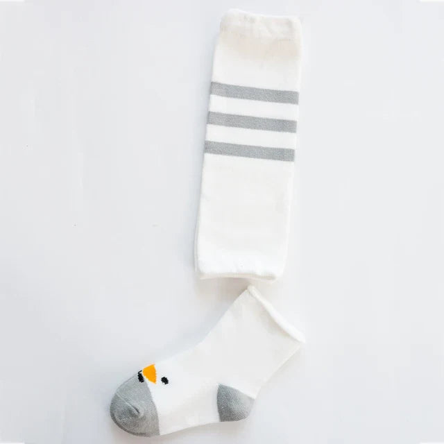 KneeCuddle™ – Soft Knee Pads with Cartoon Print – Baby Leg Warmer Set 7