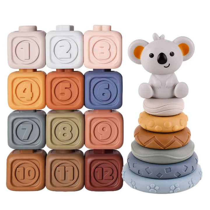 Koala Building Blocks™ - Tooth-Friendly Building Toys - Baby-Friendly Building Blocks 0