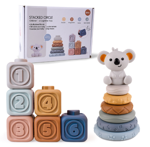 Koala Building Blocks™ - Tooth-Friendly Building Toys - Baby-Friendly Building Blocks 4
