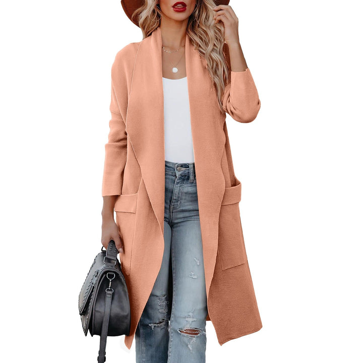 Kylie | Elegant Knitted Winter Suede Coat for Women 8