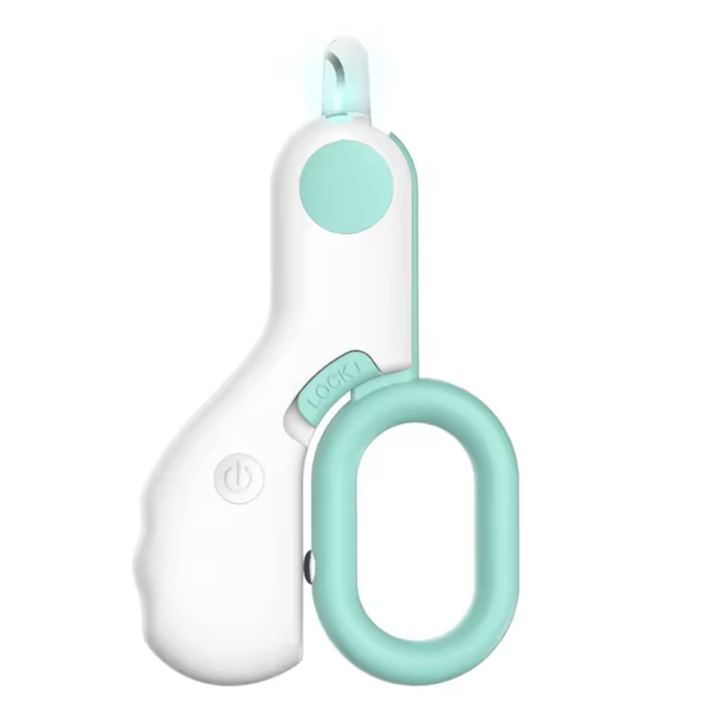 LED Nail Clippers for Cats and Dogs with Safety Lock and Non-Slip Grip 0