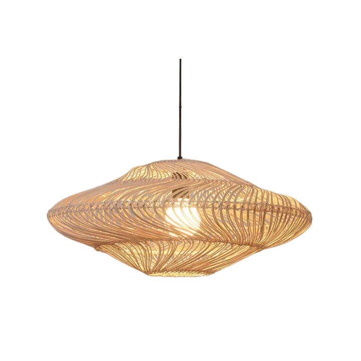 Lanzeo Rattan Hanging Lamp 0