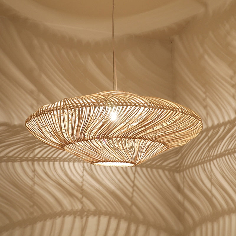 Lanzeo Rattan Hanging Lamp 7