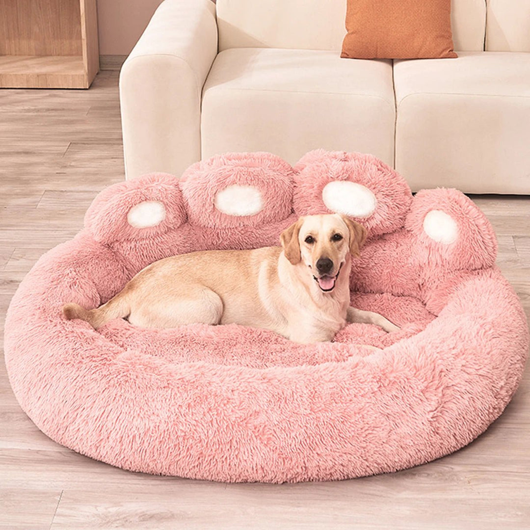 Large Plush Dog Bed – Soft Sofa Design for Dogs and Cats, Comfortable and Stylish 8