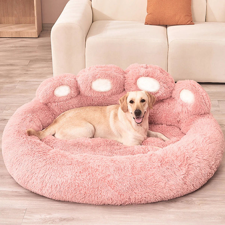 Large Plush Dog Bed – Soft Sofa Design for Dogs and Cats, Comfortable and Stylish 8