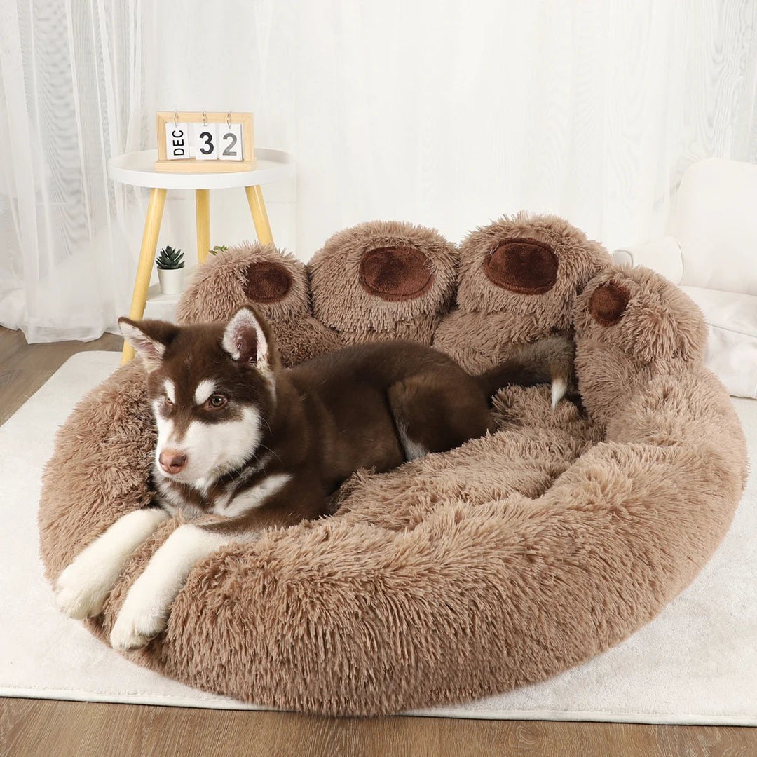 Large Plush Dog Bed – Soft Sofa Design for Dogs and Cats, Comfortable and Stylish 9