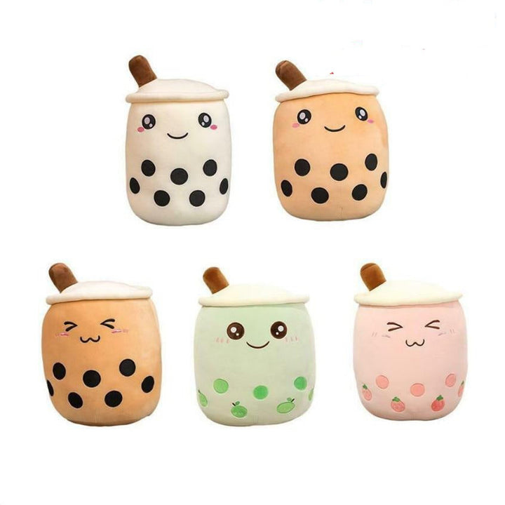 Laughing bubble tea cuddly pillow 4