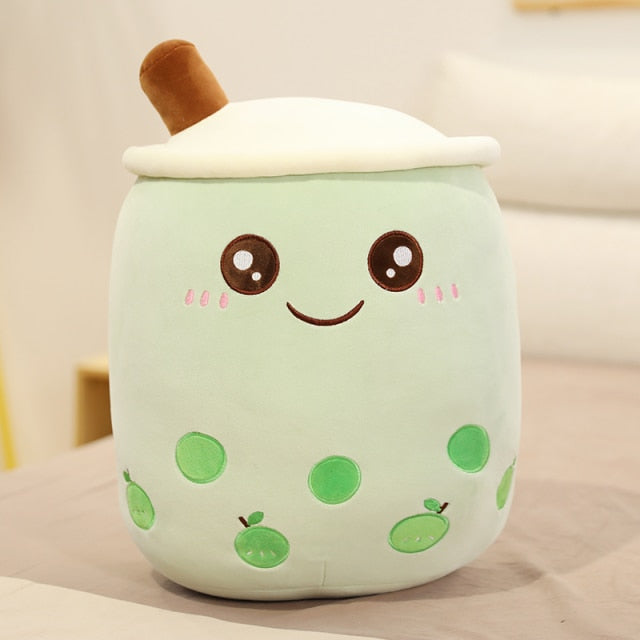 Laughing bubble tea cuddly pillow 9