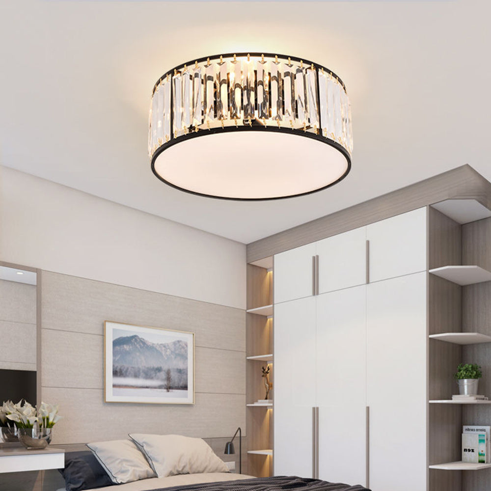 Lazara | Elegant Modern Crystal Ceiling Lamp for Living Room 10
