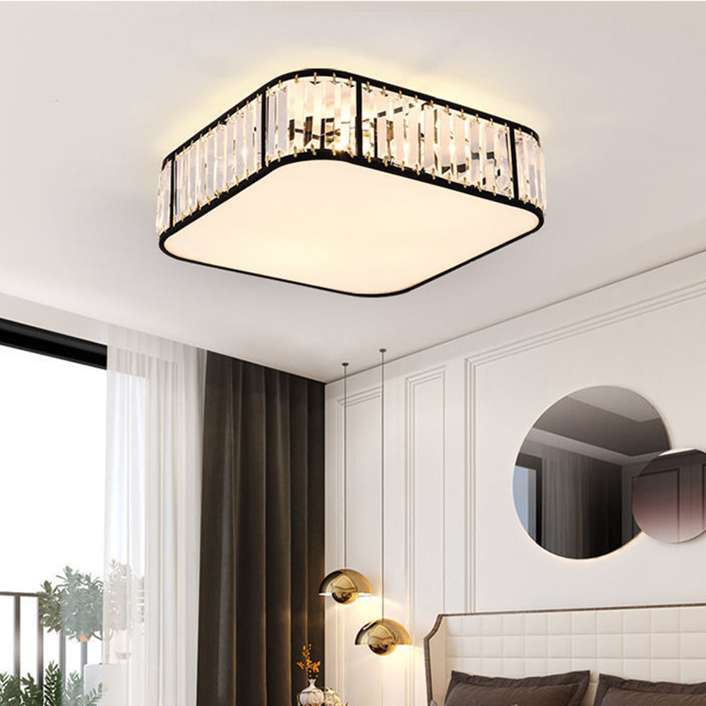 Lazara | Elegant Modern Crystal Ceiling Lamp for Living Room 12