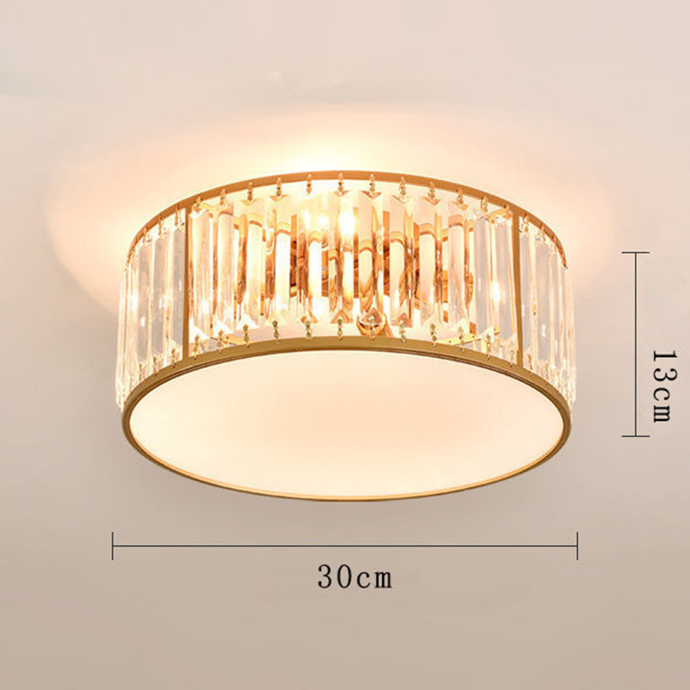 Lazara | Elegant Modern Crystal Ceiling Lamp for Living Room 6