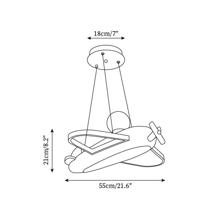 Leniro Hanging Lamp Children's Room 3