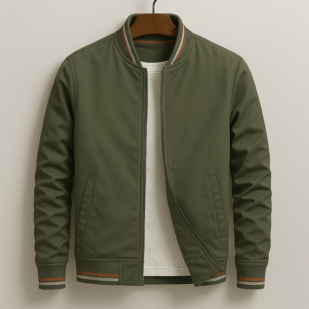 Lennox | Sleek Lightweight Men's Bomber Jacket for Modern Style 1