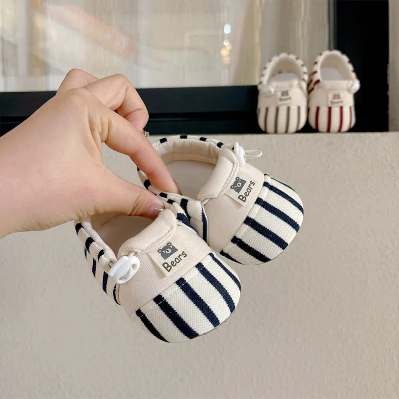 Lente Baby Slofjes met Antislip Zool en Zacht Materiaal - Veilig en Comfortabel voor Binnengebruik 1