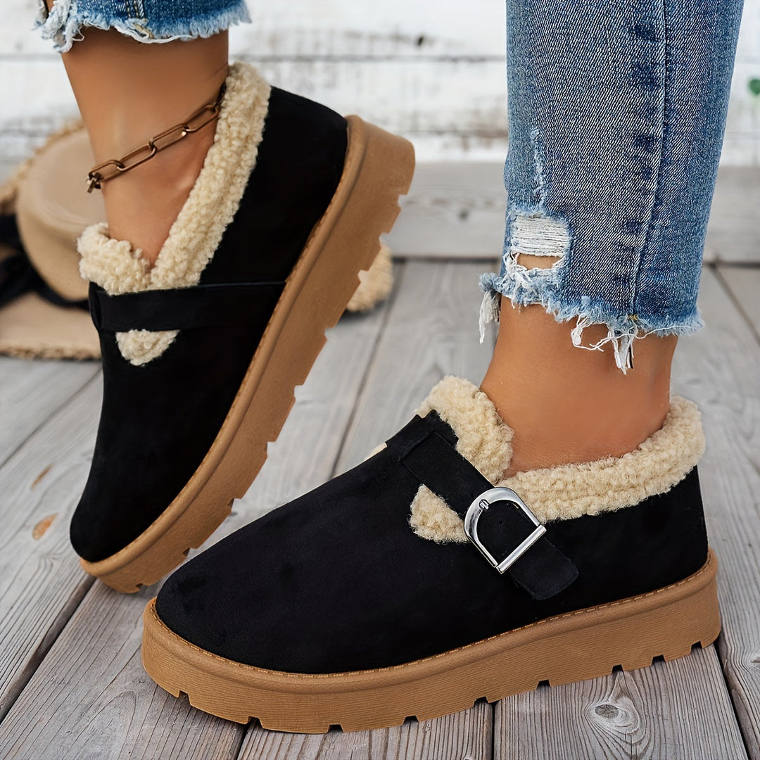 Lina | Black Ankle Boots for Women with Plush Lining – Comfortable Support for Sensitive Feet 6