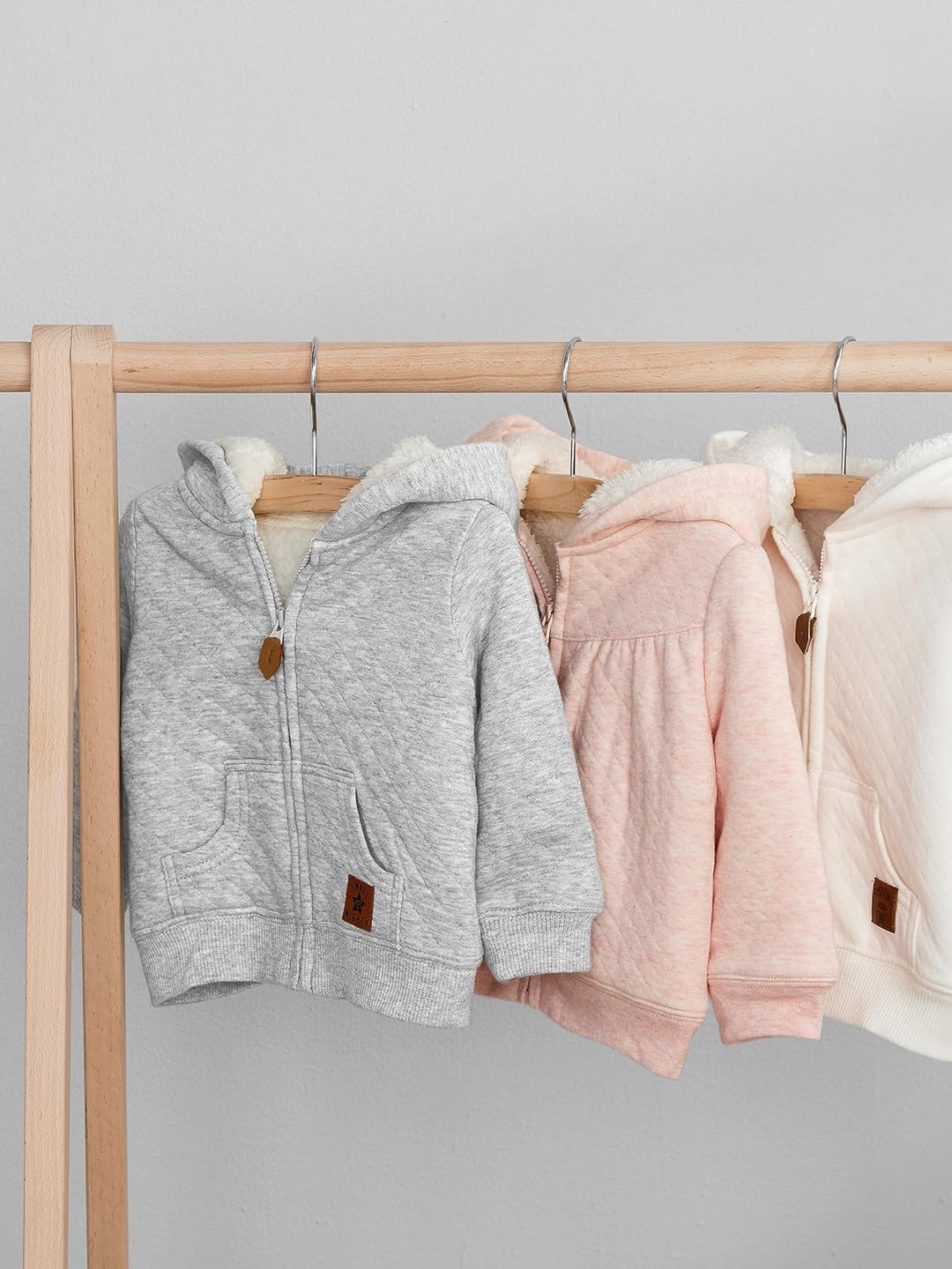 Lined Baby Sweater with Hood 7