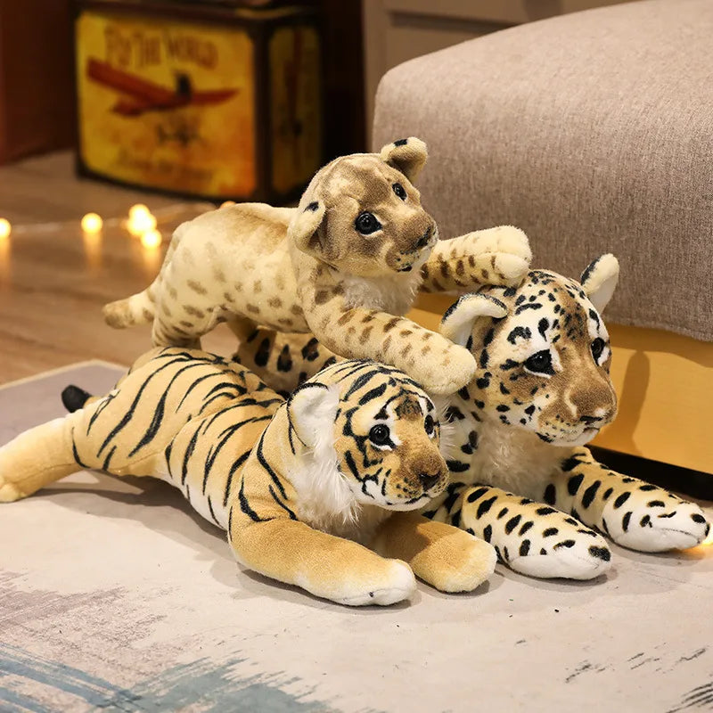 Lion, tiger or leopard stuffed animals 3