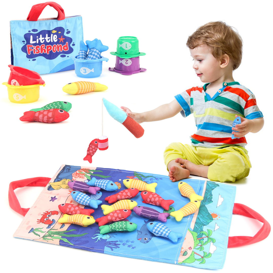 Little FishPond - Interactive Fishing Game for Toddlers - Sensory Toys 3