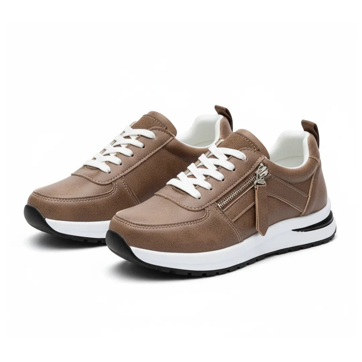 LiviaStep | Stylish Comfortable White Sneakers for Women 10