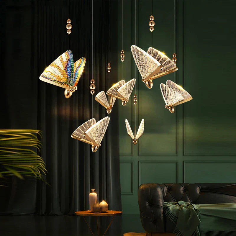 Loeza Butterfly Shape Pendant Lamp 2