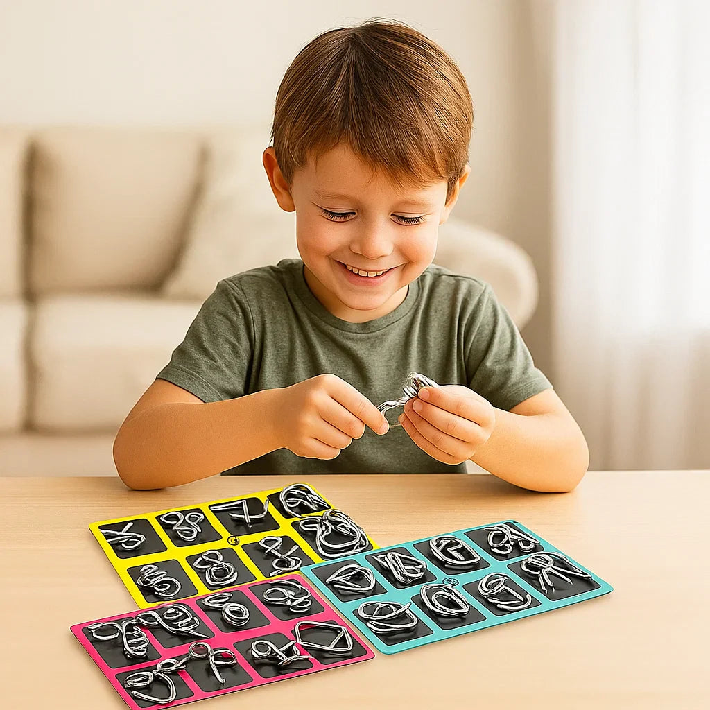 LogicCraft | Engaging Creative Metal Puzzle Set for Kids 1