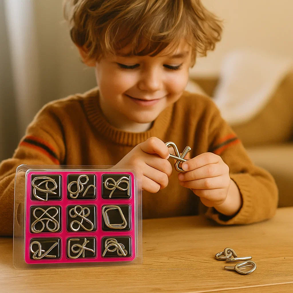 LogicCraft | Engaging Creative Metal Puzzle Set for Kids 6