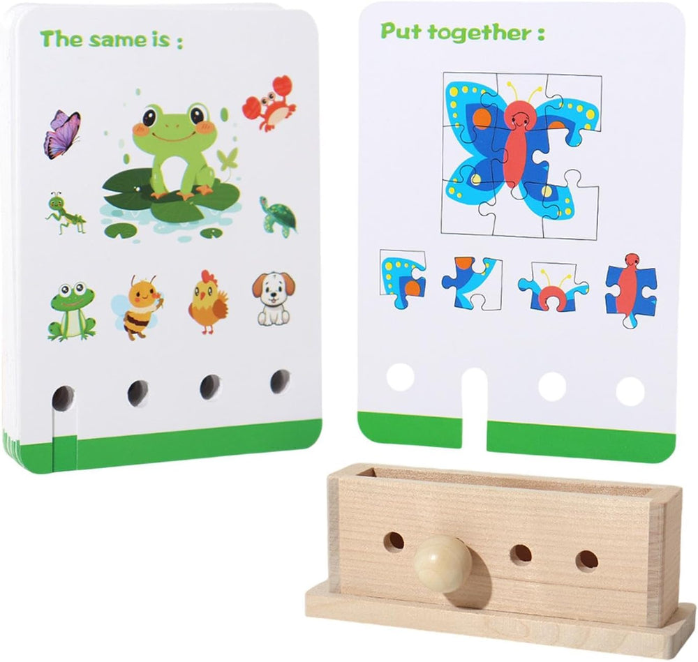 Logic Lock™ Kinderpuzzel voor 3 Jaar en Oudere – Ontwikkel Probleemoplossend Vermogen en Creativiteit met Houten Spelletjes 5
