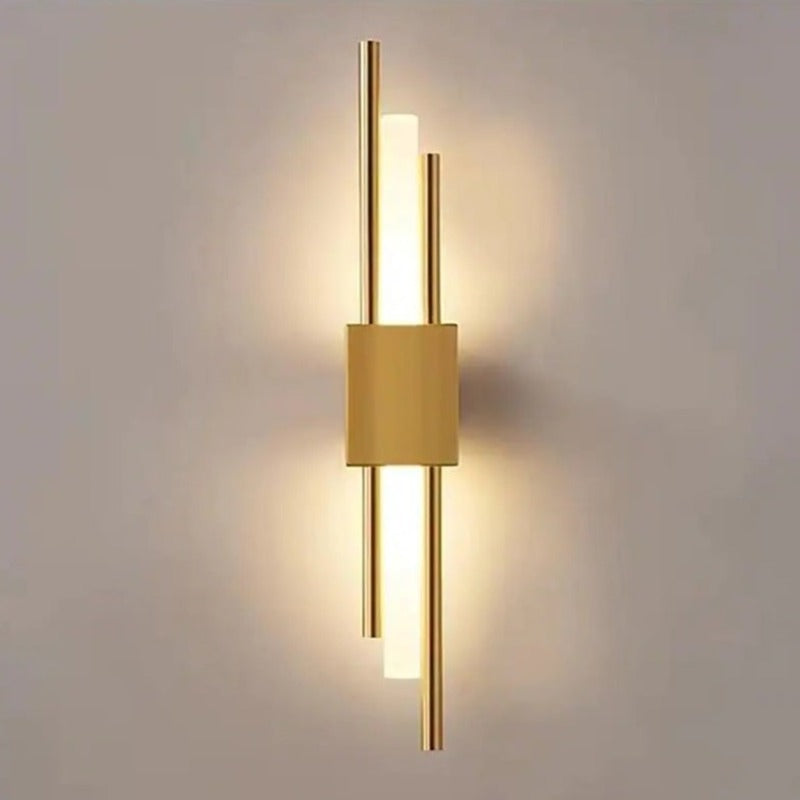 LumeGold – Stylish Black and Gold LED Wall Lamp 5