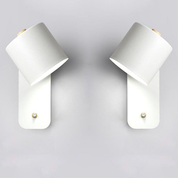 LumenAura | Sleek Modern Metal Wall Sconce Lighting with Convenient Switch 3