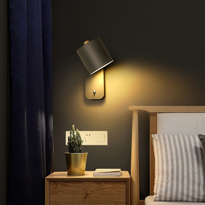 LumenAura | Sleek Modern Metal Wall Sconce Lighting with Convenient Switch 7