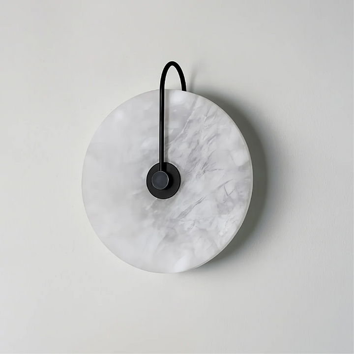 Lumenda | Modern Alabaster Marble LED Wall Lamp for Elegant Interiors 8