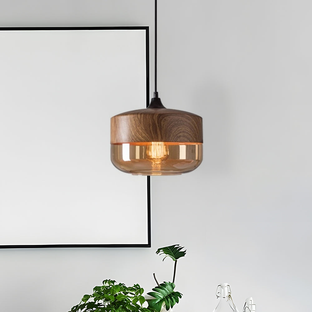 Lumetis Wooden Pendant Lamp 0