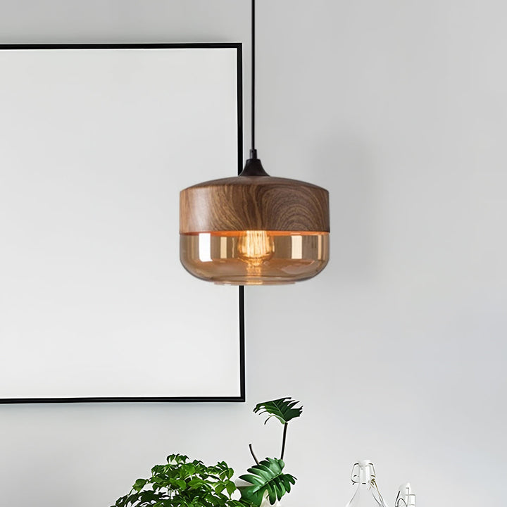 Lumetis Wooden Pendant Lamp 0