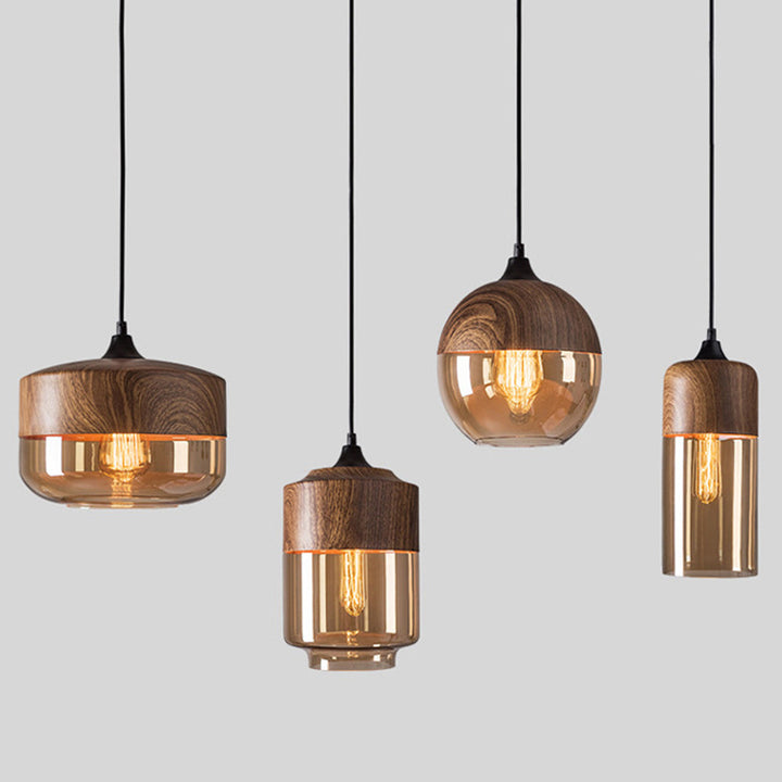 Lumetis Wooden Pendant Lamp 2