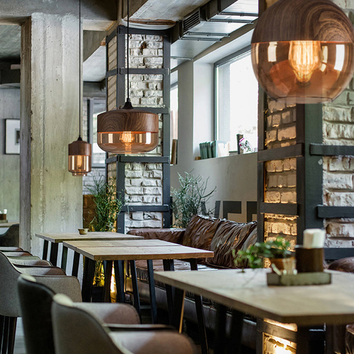 Lumetis Wooden Pendant Lamp 6