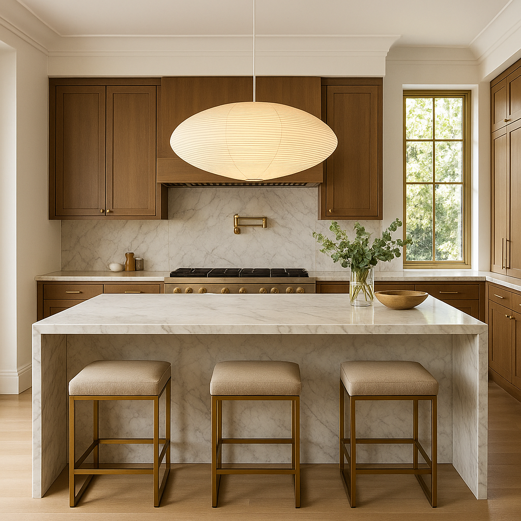 Lumeviah | Japanese Paper Pendant Lamp in Vintage Wabi Style 4