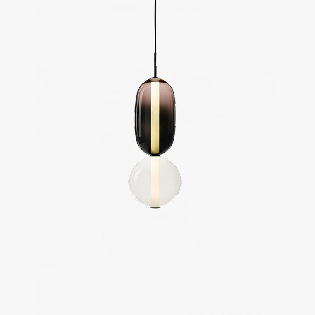 LumiClear – Elegant Glass Pendant with Transparent Brilliance 0