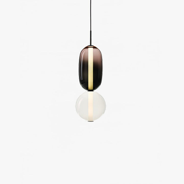 LumiClear – Elegant Glass Pendant with Transparent Brilliance 0
