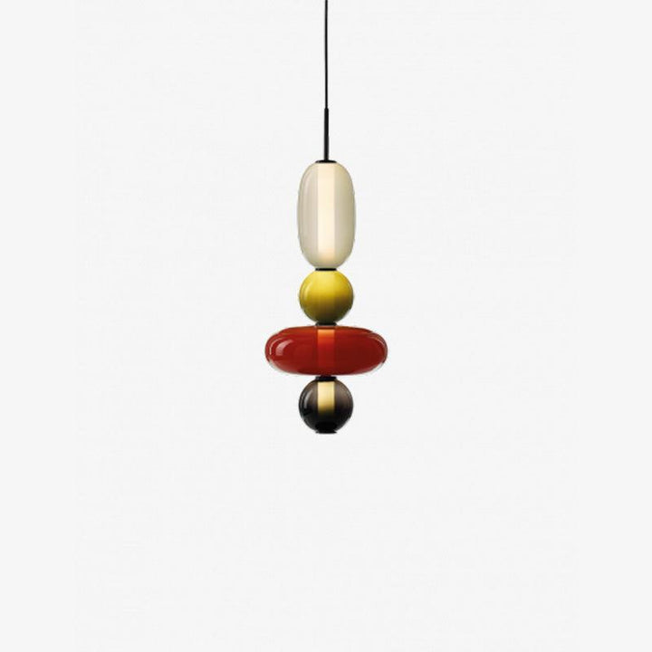 LumiClear – Elegant Glass Pendant with Transparent Brilliance 18