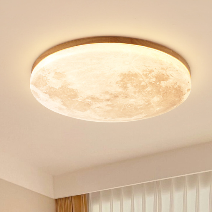 LumiGlow | Luminous Moon Ceiling Lamp for a Glowing Ambience 0
