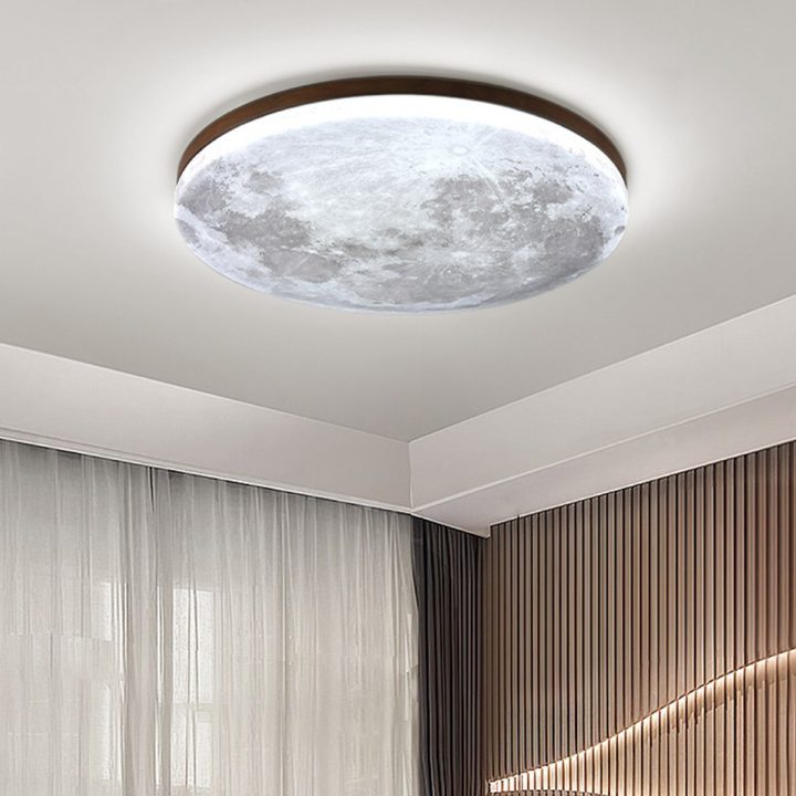 LumiGlow | Luminous Moon Ceiling Lamp for a Glowing Ambience 4