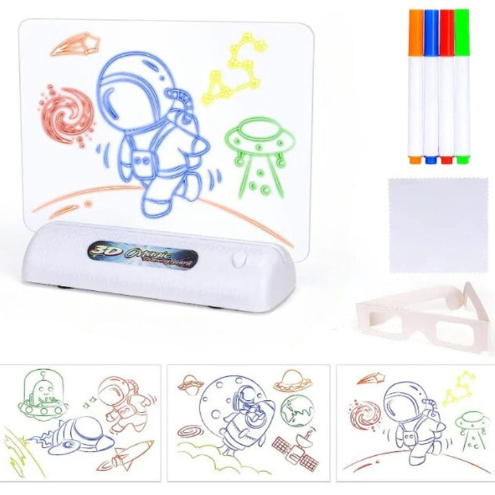 LumiSketch - Magical luminous drawing board for stunning fluorescent artwork 0