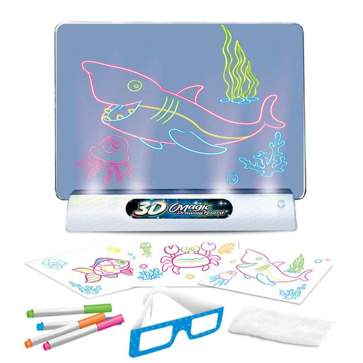 LumiSketch - Magical luminous drawing board for stunning fluorescent artwork 1