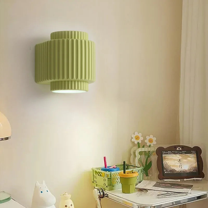 LumiStripe – Modern Scandinavian Wall Sconce with Clean Striped Finish 1