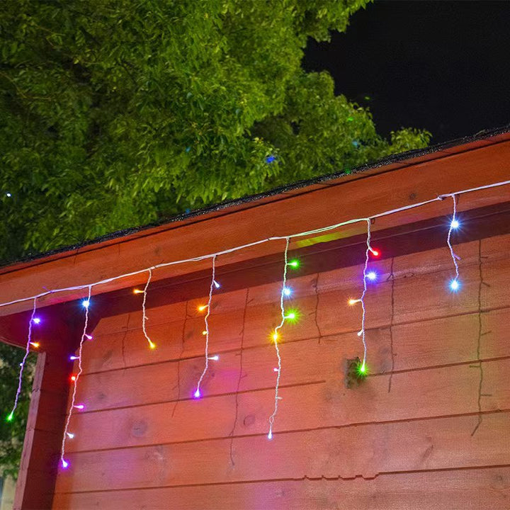 LuminaCascade | Stunning Waterproof Outdoor String Icicle Party Lights 6