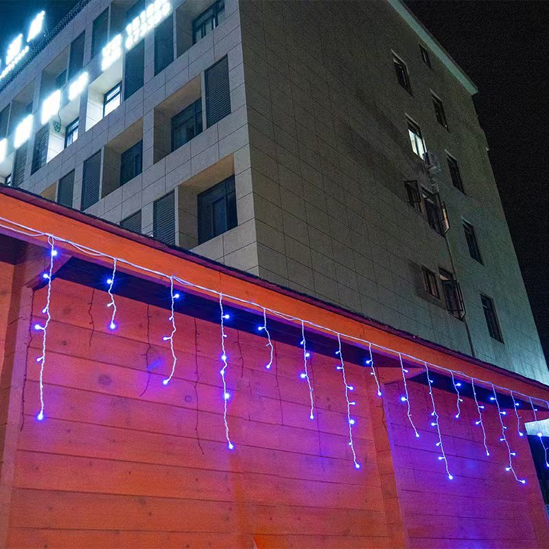 LuminaCascade | Stunning Waterproof Outdoor String Icicle Party Lights 7